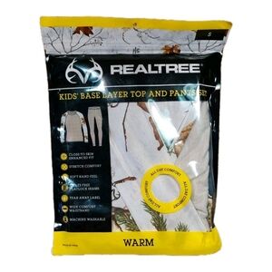 Realtree Kids' Base Layer Top and Pants Set, S